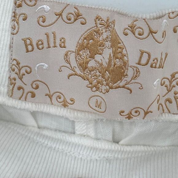 Bella Dahl Cream Lightweight Linen Relaxed Drawstring Pants Medium - Picture 3 of 7